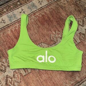 Alo Lime Green Sports Bra